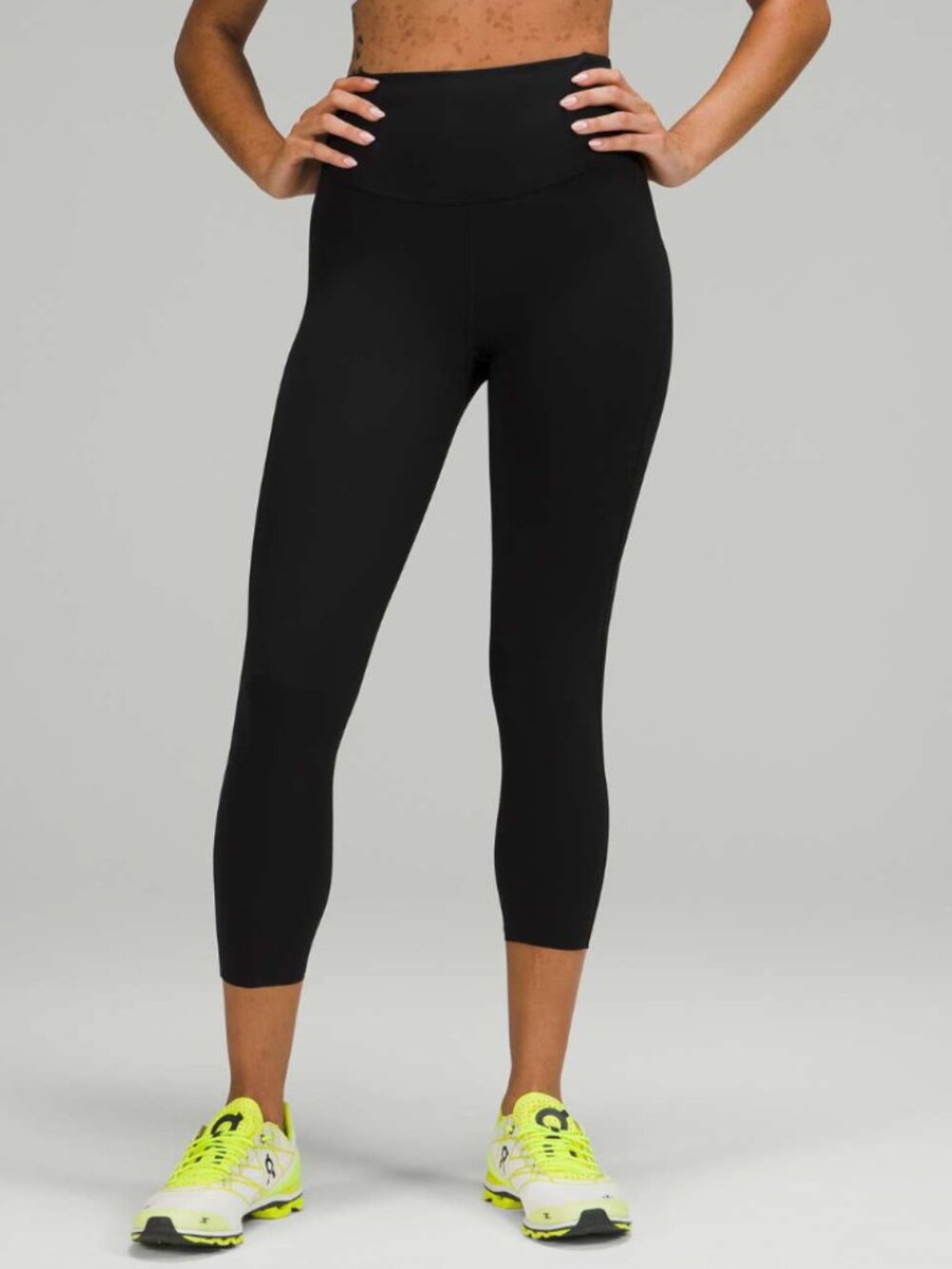 lululemon EUC | Base Pace High-Rise Crop Legging 23" in Black